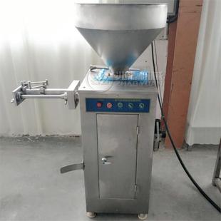 血肠定量扭结灌肠机台烤全套加工设备自动出料打结香肠灌肠设备