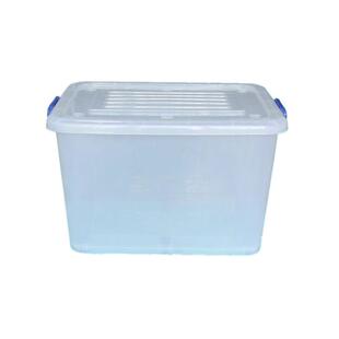 揭阳塑料厂供应塑料收纳箱棉被收纳家用加厚收纳箱带轮PP