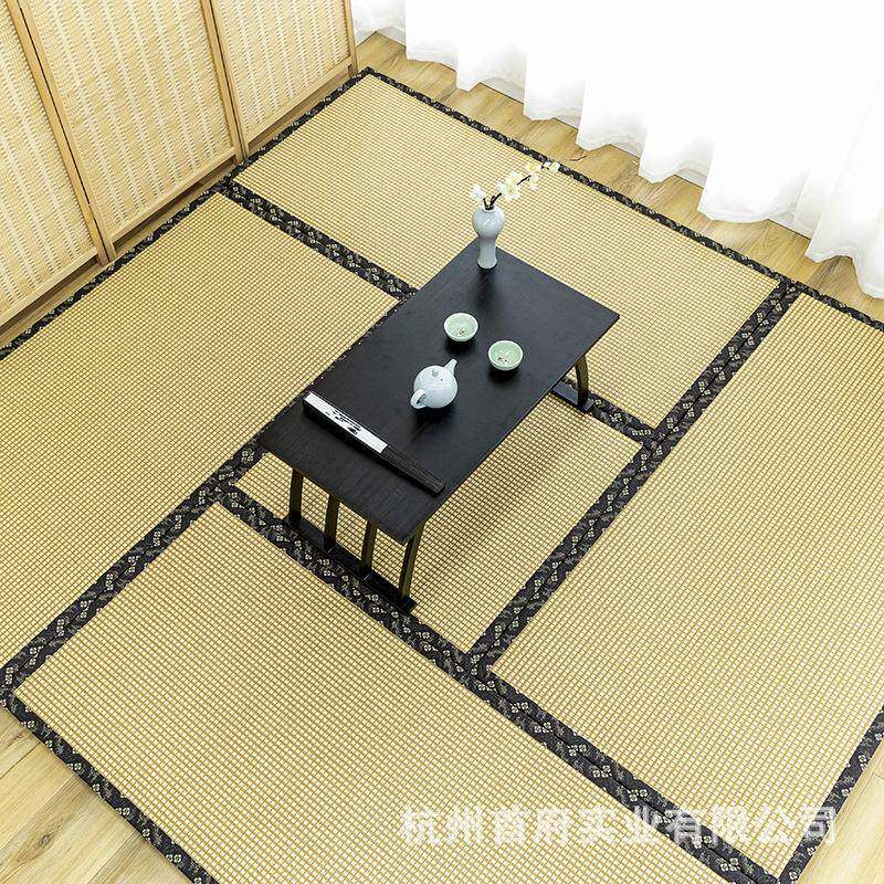 榻榻米日式椰棕蔺草席垫子拼接垫卧室民宿茶室打坐垫日料店地垫子