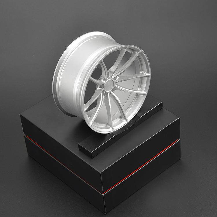 现货供应仿真铝合金锻造BBS轮毂改装摆件轻奢家居办公装饰品
