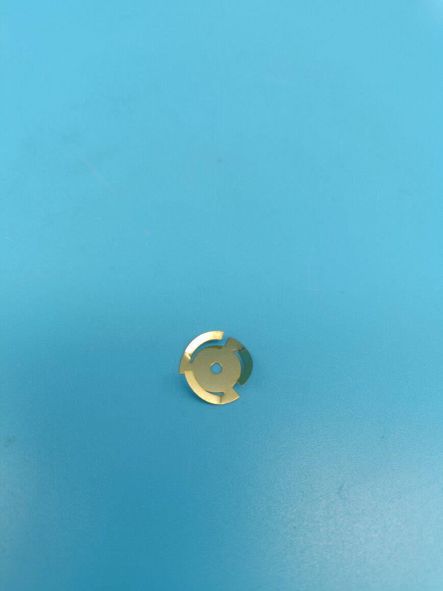QI-7037镀金弹片QI-4000晶控感测头内爪型弹簧6mhz晶振片接触弹簧