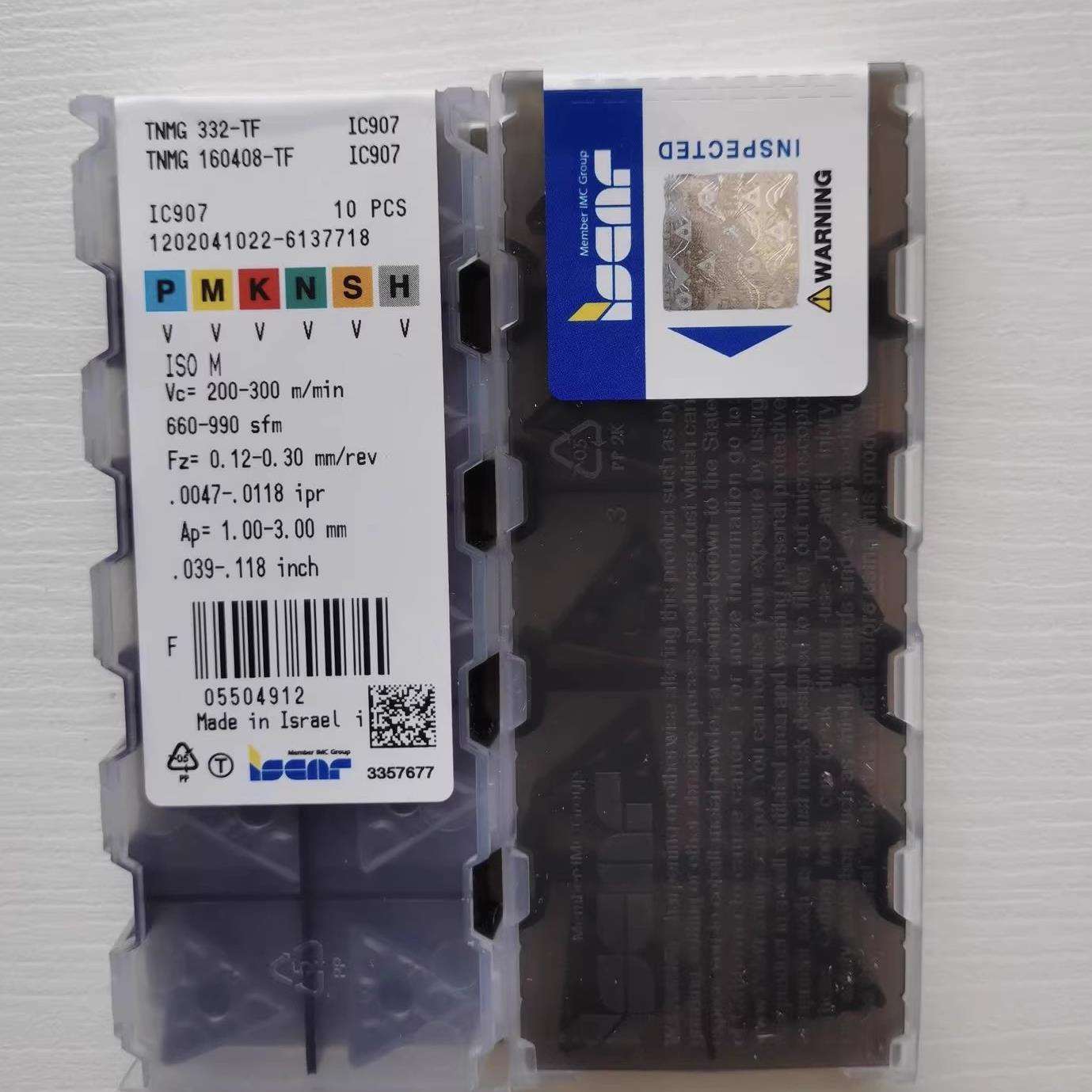 以色列伊斯卡数控刀片TNMG160404/160408-TFIC807现货