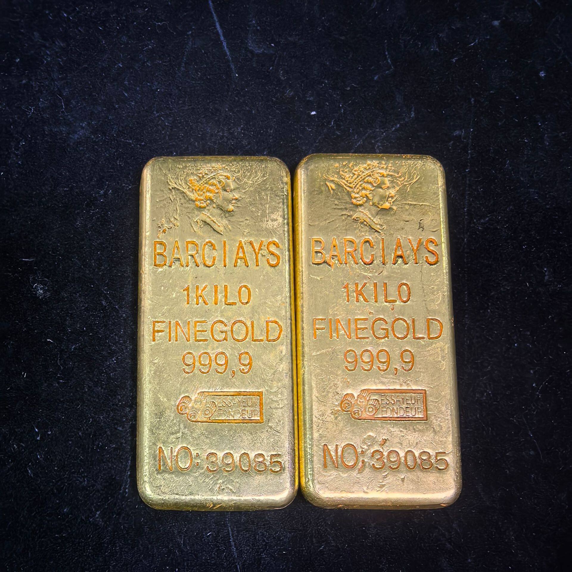 仿古英女皇金条金砖金店银行实心铜镀金金条工艺影视道具摆件批发