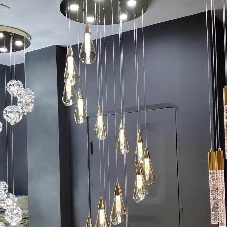 复式楼梯长吊灯北欧轻奢简约loft公寓别墅门厅阁楼旋转梯间井吊灯,工业油品/胶粘/化学/实验室用品,其他实验室设备,淘宝优惠券,粉丝福利购,淘宝优惠卷