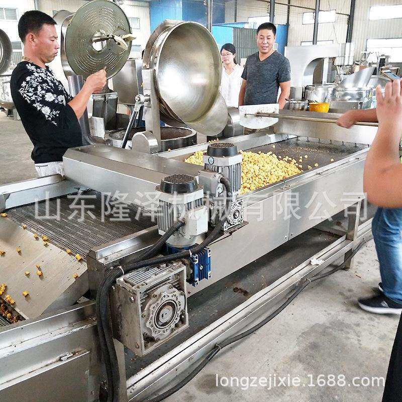 爆米花机器爆米花生产线全自动爆米花炒锅爆米花锅子