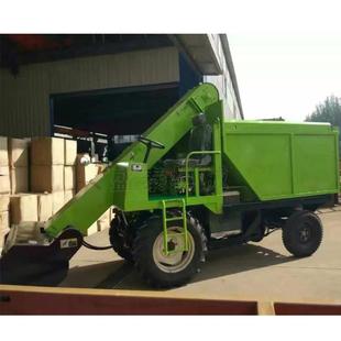 养牛场清粪车骡马清粪车小型牧场铲车养殖场柴油粪便运输设备