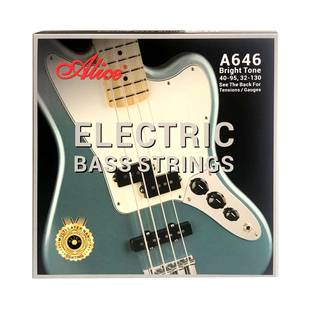 Alice爱丽丝A646电贝司琴弦45-105四弦Bass贝斯弦一套4根装
