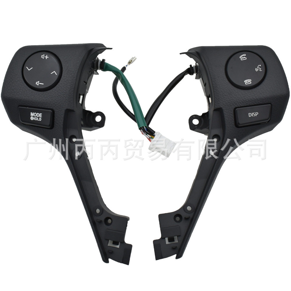 适用于14款新卡罗拉雷凌RAV4多功能方向盘按键音响84250-02560