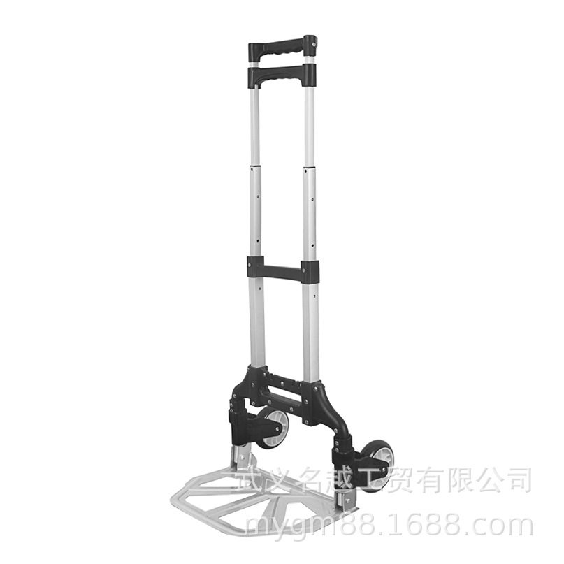 铝合金折叠手推车行李车家用拉杆车小拉车户外便携手拉车购物车