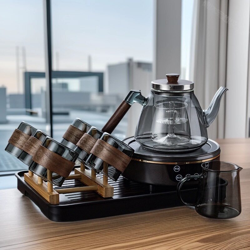 静音快热煮茶器煮茶壶电陶炉2024新款专用玻璃烧水泡茶家用养生