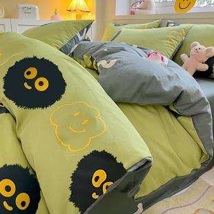 卡通纯棉被套单件全棉被罩150x200x230儿童宿舍被单双人四季 通用