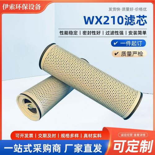 电厂钢厂液压过滤器WX210--EF-108--222895006液压过滤器芯