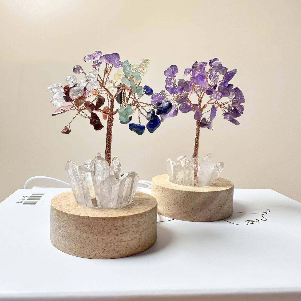 天然水晶小夜灯水晶幸运树发财树碎石灯usb小夜灯床头灯家居摆件,农用物资,其他肥料,淘宝优惠券,粉丝福利购,淘宝优惠卷