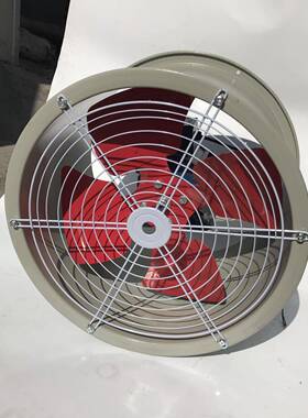 SF2-4低噪音轴流风机工业厂房通风换气排烟除尘通风机管道式