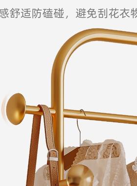 轻奢衣家用卧落地挂架床头晚衣上放衣室服多功能衣RFN架帽架收纳