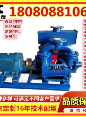 2BEA/泵1/3/C303水环式空泵55W水循环真空40M3真/82854min液环真K