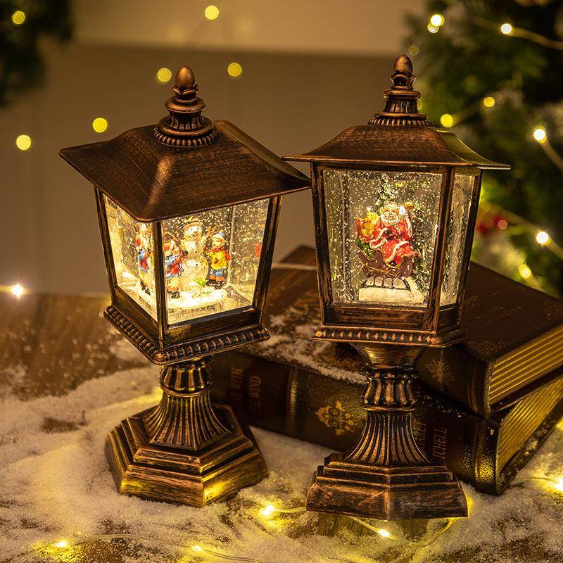 0款5新2圣诞节摆件YJM大2路灯款