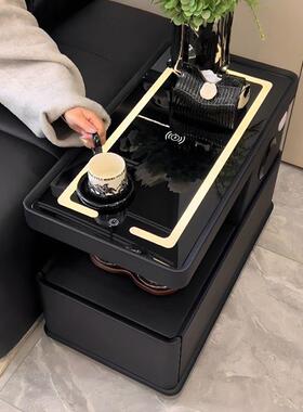 几可移边动茶几小户型现代简约柜53596奢客厅意式极简新轻款沙发