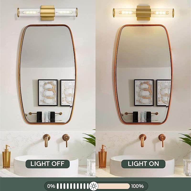 L镜ED前灯浴室848卫生间镜柜化妆洗手台壁美式简约过道灯卧客厅室