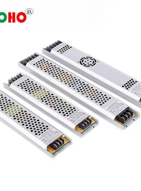 原装12V24V4W00薄灯箱电源12V33超A24V400Wled长条UVY超变压薄器