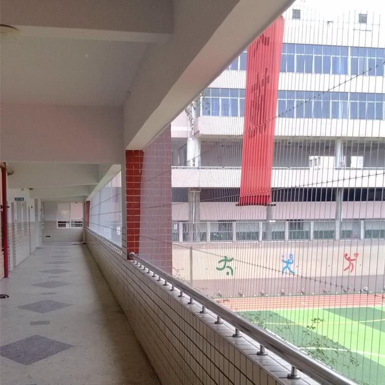 长沙隐防护814锈网防盗网不钢丝连廊阳台窗户形儿童防猫坠防高层