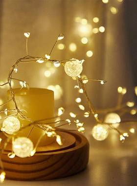 00LE/23302D6M8，模式仙女插电式室内串4灯