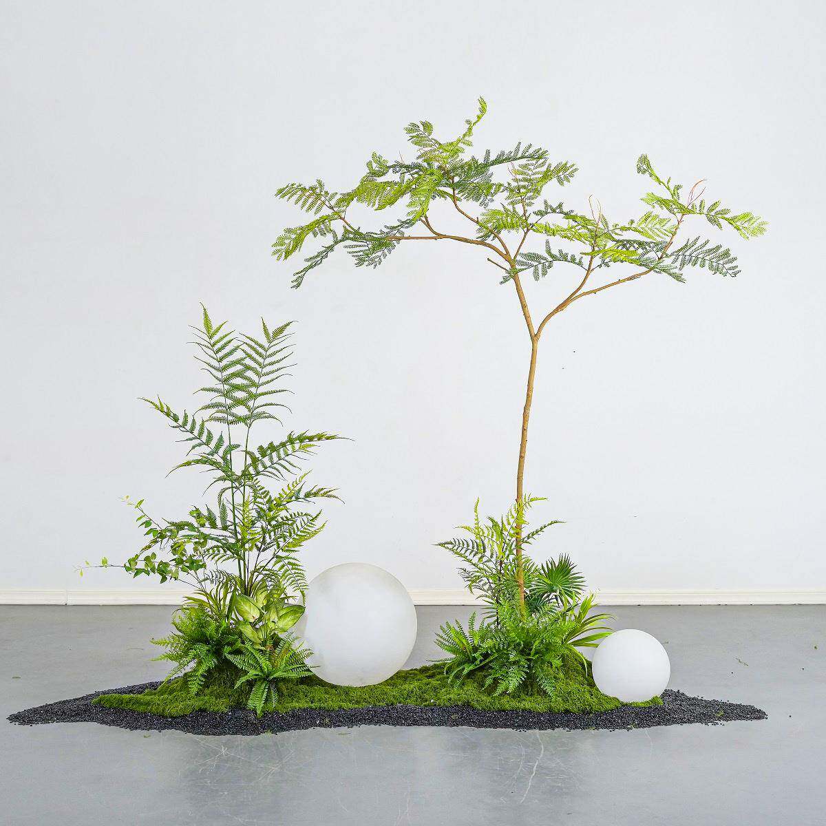 仿真植物景造装饰马醉植木绿组合诧寂风假植物室橱窗楼内梯下XLV