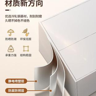 落地收置物架客厅多层储纳物柜柜阳台大柜容量落地置WEL物收纳铁