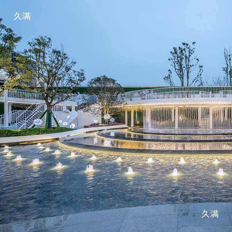 喷花泉景涌泉喷观头喷泉全设备造景庭院流水景观水池84725套喷泉