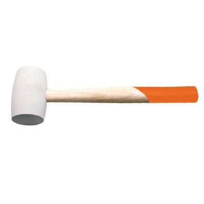 WEDO安维度木柄白胶锤橡胶锤榔耐磨防滑72231头瓷砖地板玻璃装锤