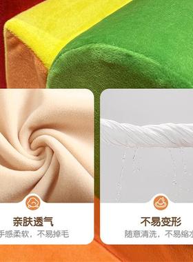 早教中心宝宝室LHN内攀爬训练儿器材功多能组合彩虹积木童海绵块