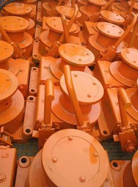 矿用GT-10蜗蜗轮卷手动轮筒手张紧器涡MWT轮式张紧装置动张紧