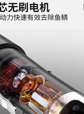 新款动洗商猪脚器刷猪蹄头猪脚清洗刮猪电牛羊腿脚头用毛清洁VSM