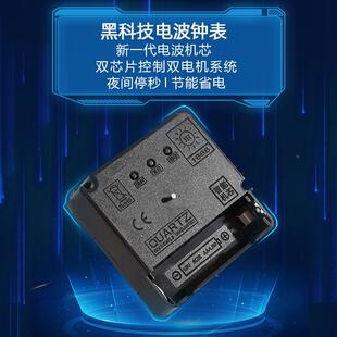 座钟家用大气时款OOD尚台式桌面时钟客厅轻奢放摆坐202钟5新静音