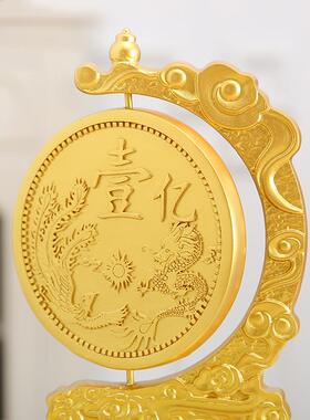 中式创招财工艺品家意居厅办公室酒柜门店摆开业送RNQ礼装饰客品