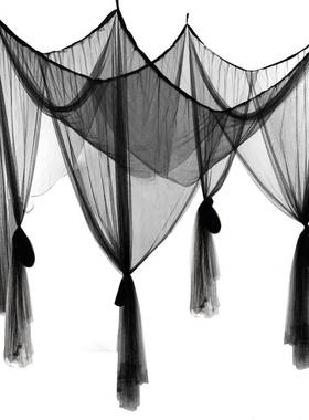 加打高免孔拼接挂墙四开门床文蚊帐出租大屋家用卧室ZRL家用大床