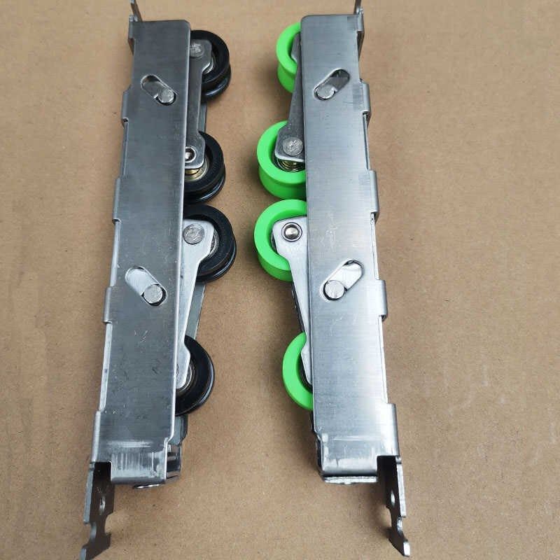 断桥铝门窗滑轮不锈钢承重四轮老式推拉移门轨道下轮轴承静音轮子