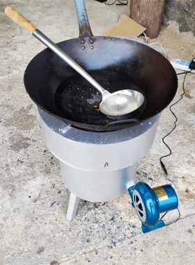 无烟柴火炉家用炉神炉匠小号气化炉农村大号酒席猛火炉柴火灶