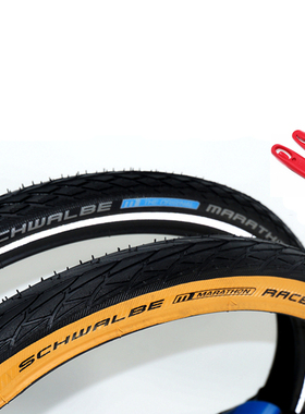SCHWALBE世文 MARATHON RACER 折叠车小布马拉松16*1.35外胎349