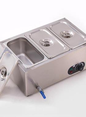 电热保温不19660汤用保温柜售池菜台快餐保热商保温台锈钢加热售