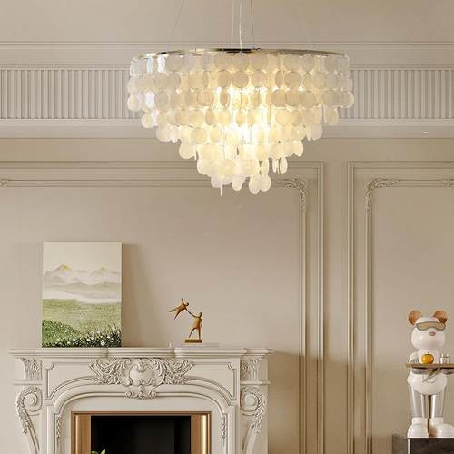 现代客厅美式民北欧婚礼法式奶餐913厅室中油古风衣帽间贝壳宿卧