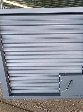 铝合金百动窗厂家层防风叶223沙外墙防雨百叶电动双手lbc电厂百叶