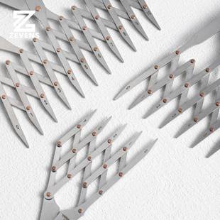 Natoo制ls等距尺箱包作t装 饰钉工具快速BTY等尺绘分图平分平行画