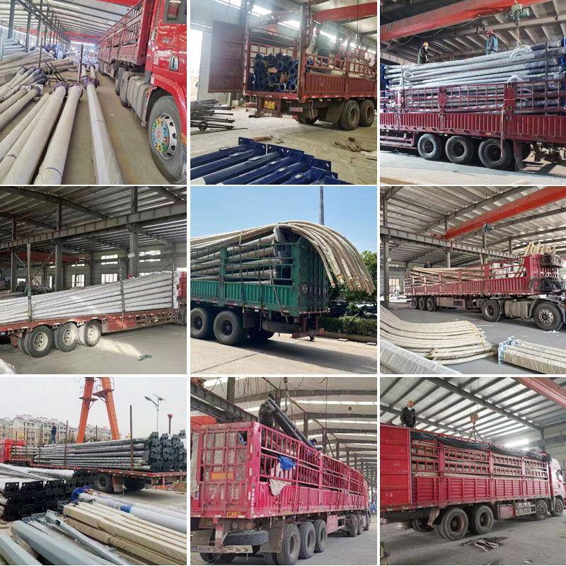 新厂农村无品牌/户外路100w太阳能灯路灯爆率亮家6米大功工程高杆