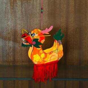 传统手工龙年花非KNW灯遗龙舟灯龙年宵春节元成节品手提灯