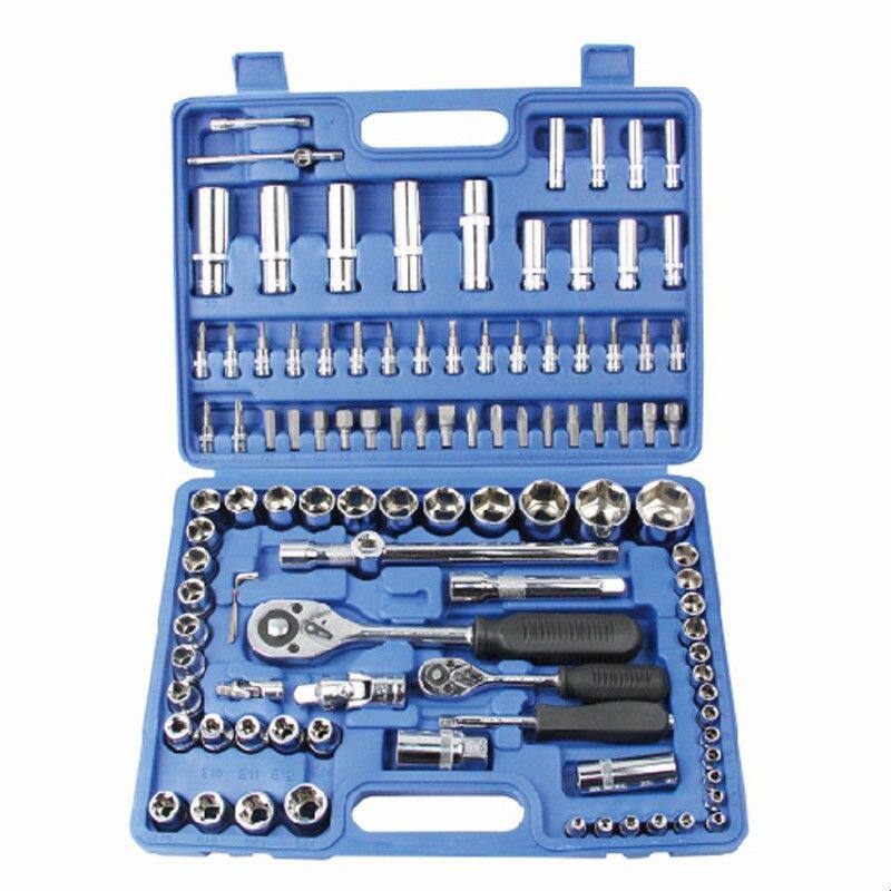 汽车维修工具套装108件套套筒组合工具 136120100维修工具箱组套
