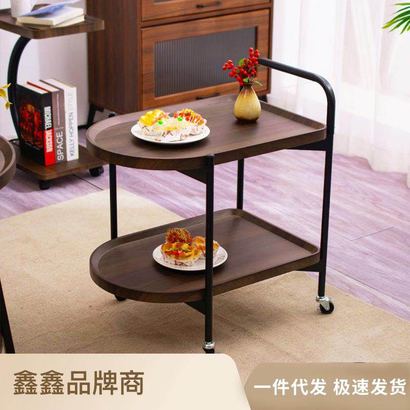 手推餐车餐厅上菜简约酒店餐车客厅沙发边几角几双层置物推车木制,农用物资,其他肥料,淘宝优惠券,粉丝福利购,淘宝优惠卷