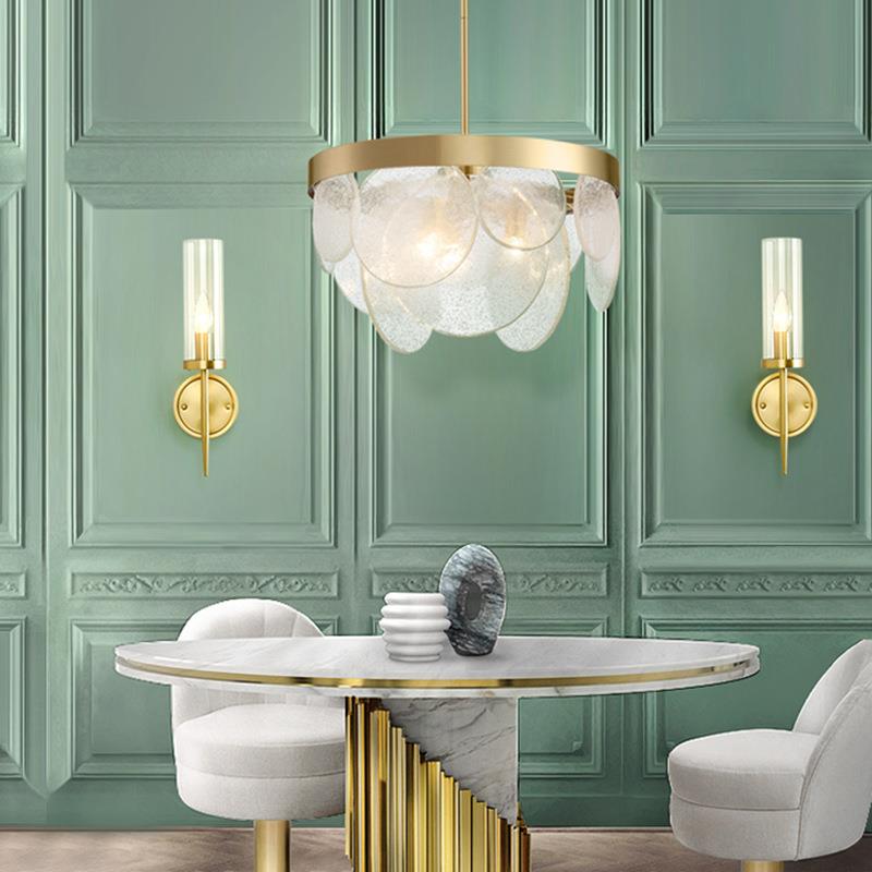 轻奢后现代吊灯卧室餐厅轻奢灯设计师北欧样板房创意简约灯具