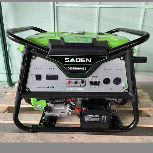 德国萨登5000W三相开架汽油发电机DS5500VE3