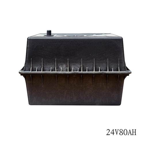 地埋箱24V80AH太阳能胶体双弱电光伏地埋盒防腐箱电池盒装2个装